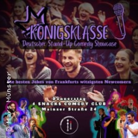 Knigsklasse | Deutsches Stand-Up Showcase - FRANKFURT AM MAIN - 25.10.2025 19:30