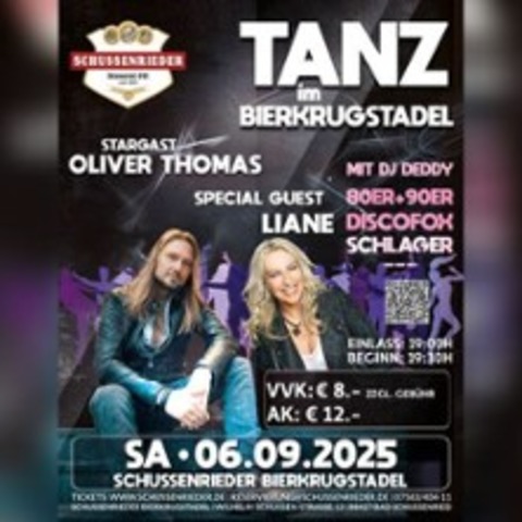 Tanz im Bierkrugstadel - Bad Schussenried - 06.09.2025 19:30