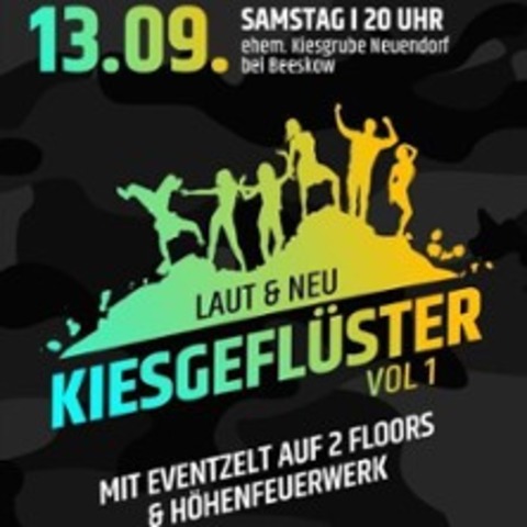 Kiesgeflster Vol. 1 - BEESKOW - 13.09.2025 18:00