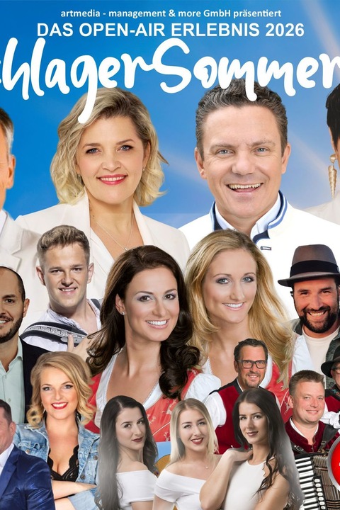 SchlagerSommer 2026 - Das Open-Air Erlebnis am Bodensee - Moderation: Nadin Meypo - Pfullendorf - 19.07.2026 16:00