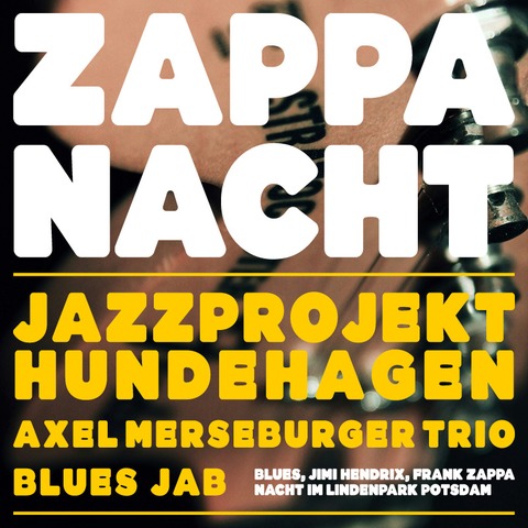 ZAPPA NACHT - BluesJab, Axel Merseburger Trio, Jazzprojekt Hundehagen - Potsdam - 13.12.2025 20:00