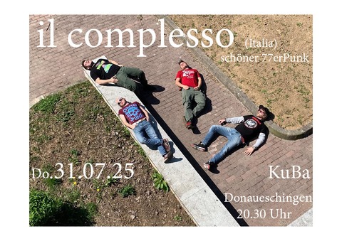 il complesso (punkrock ditalia) - Donaueschingen - 31.07.2025 20:30