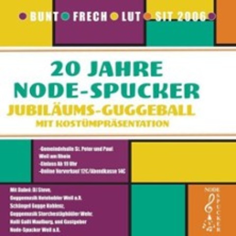 20 Johr Guggemusik Node-Spucker E.V. - Weil am Rhein - 22.11.2025 19:00
