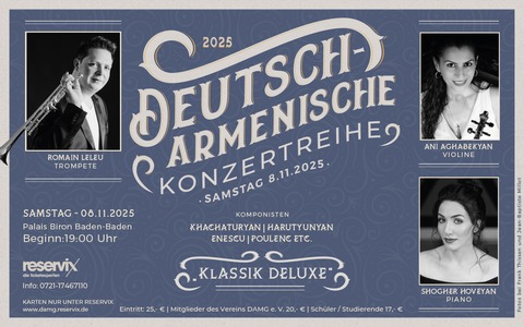 &#8222;KLASSIK DELUXE&#8220; - Baden-Baden - 08.11.2025 19:00