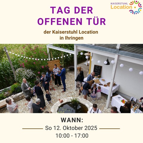 Tag der offenen Tr - Kaiserstuhl Location in Ihringen - Ihringen - 12.10.2025 10:00
