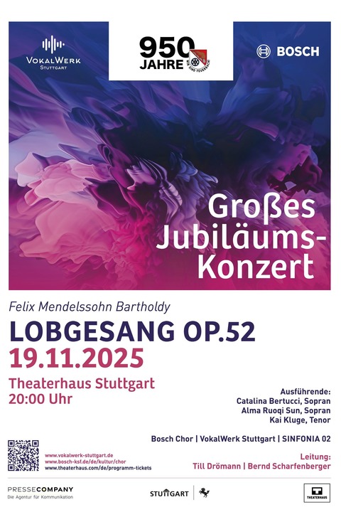 Lobgesang Op. 52 - Stuttgart - 19.11.2025 20:00