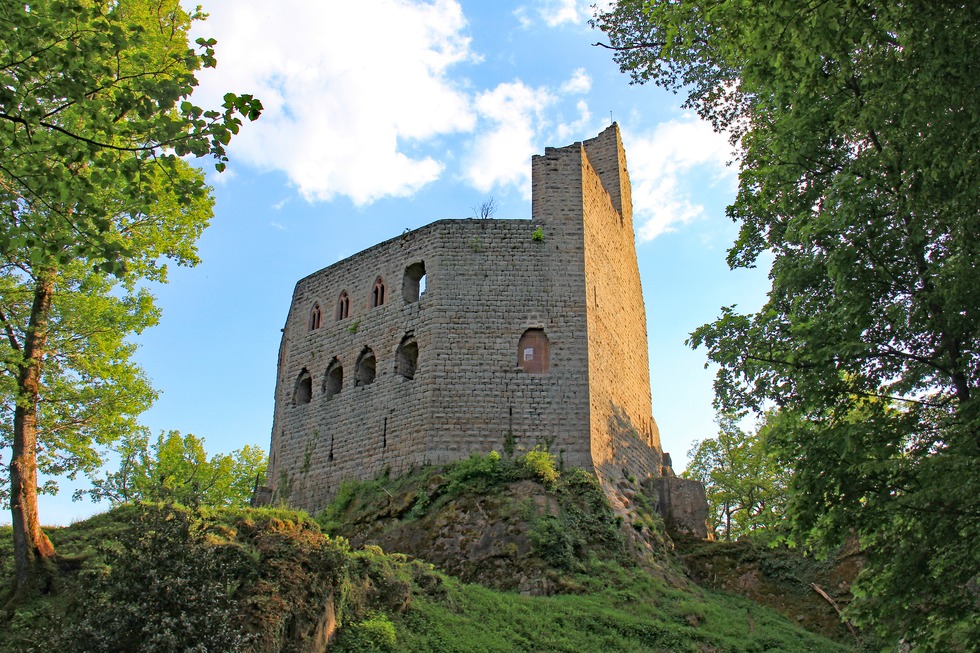 Chteau du Spesbourg (Spesburg) - Andlau