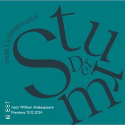 Der Sturm, mein Lieblingswetter - Karlsruhe - 23.04.2026 19:00