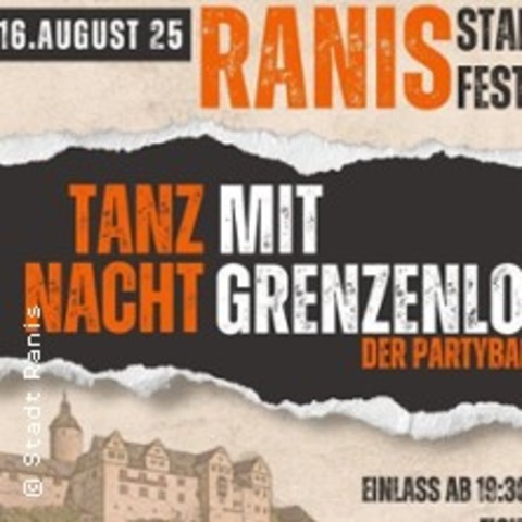 Grenzenlos - die Partyband live - RANIS - 16.08.2025 20:00