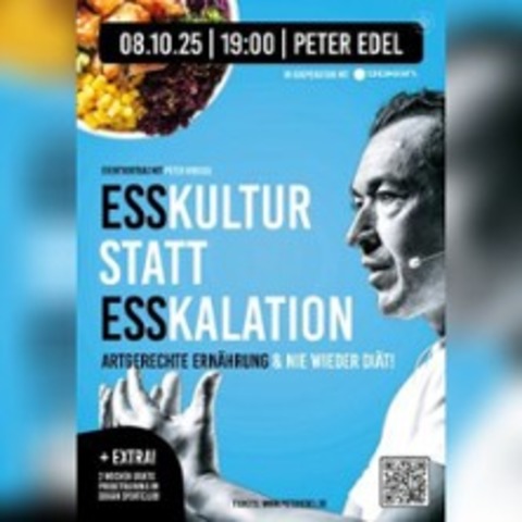 ARTgerechte Ernhrung & nie wieder Dit | Eventvortrag mit Peter Hinojal - BERLIN - 08.10.2025 19:00