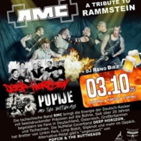 Rammstein Members Club Tribut + Deep Horizon - KLINGENBERG OT PRETZSCHENDORF - 03.10.2025 18:30