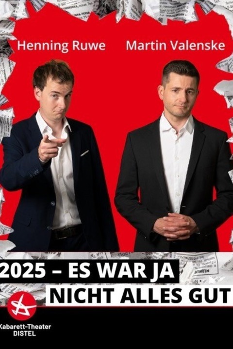 Ruwe & Valenske - Jahresrckblick 2025 - Es war ja nicht alles gut - Brandenburg an der Havel - 10.01.2026 20:00