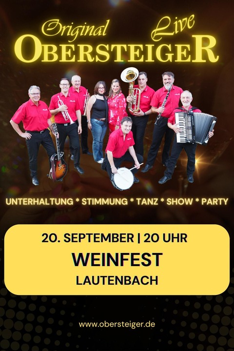 Original Obersteiger - Lautenbach - 20.09.2025 20:00