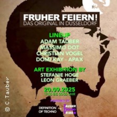 Frher Feiern! | DAS ORIGINAL IN DSSELDORF - DSSELDORF - 20.09.2025 17:00