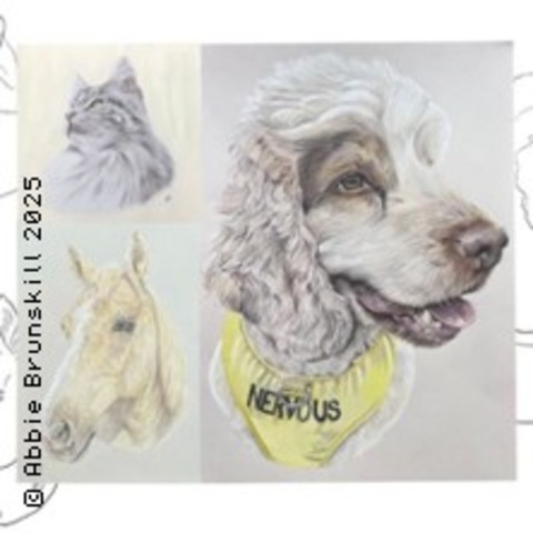 Art Workshop: Draw Your Own Pet im Kunstraum Heartspace - BERLIN - 06.08.2025 17:00