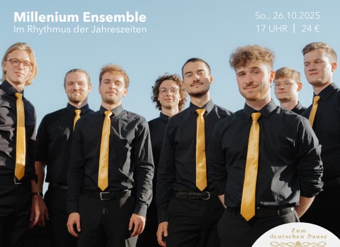 Millenium Ensemble - im Rhytmus der Jahreszeiten - Beelitz - 26.10.2025 17:00