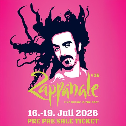 ZAPPANALE 2026 - PRE PRE SALE TICKET - Bad Doberan - 16.07.2026 16:00