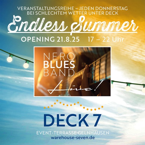 Endless Summer meets Bluesrock - After Work mit Livemusik - Gelnhausen - 21.08.2025 18:30