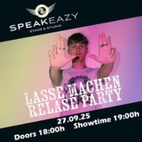 Lasse Thiemich - Lasse Machen Release Party - BERLIN - 27.09.2025 19:00
