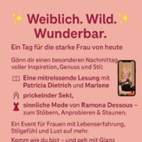 Wild und Wunderbar - HETTSTEDT - 22.08.2025 17:00