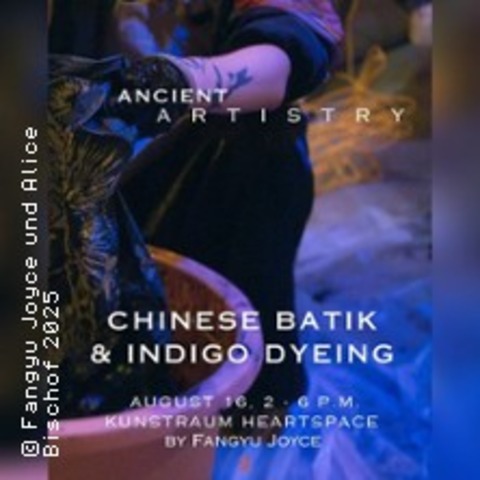 Chinese Batik & Indigo Dyeing Workshop - BERLIN - 16.08.2025 14:00