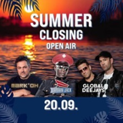 Joho Summer Closing Open Air | Live mit Captain Jack, Global Dejays und Mark`Oh - RIBNITZ-DAMGARTEN - 20.09.2025 18:00
