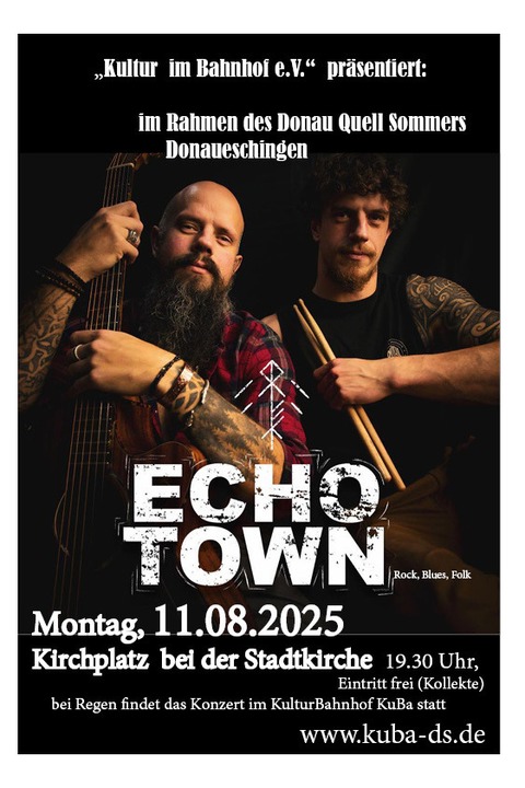 Echo Town (England) - Donaueschingen - 11.08.2025 19:30