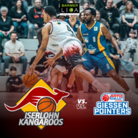 Iserlohn Kangaroos vs. Gieen Pointers - ISERLOHN - 20.09.2025 19:30