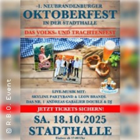 Neubrandenburger Oktoberfest - NEUBRANDENBURG - 18.10.2025 17:00
