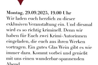 Wein und Crime - Special