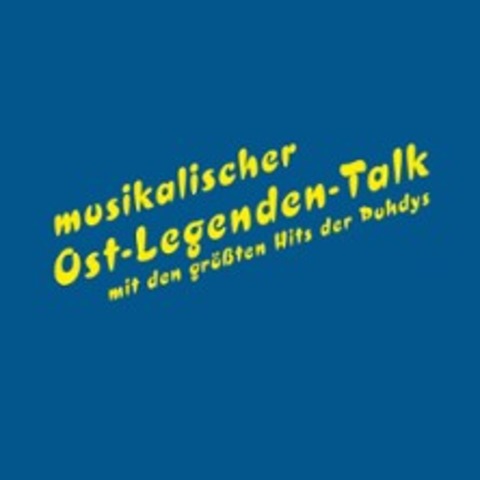 Musikalischer Ost-Legenden-Talk|DDR-Sport-Ikonen im Gesprch & Musik von Quaster - EISENBERG / THRINGEN - 06.11.2025 19:00