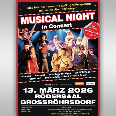 Musical Night - Gro�r�hrsdorf - 13.03.2026 19:30