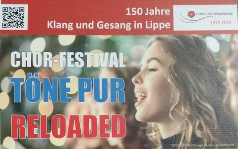 Jubilumskonzert 150 Jahre Lippischer Sngerbund - Schwarmsingen mit Simon Herten, Sebastian Mller und dem Jam JazzChor Lippe - Detmold - 26.09.2025 19:30