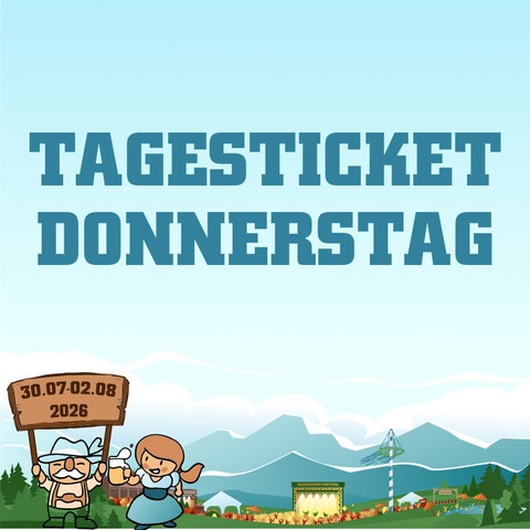 Brass Wiesn 2026 - Tageskarten - Donnerstag - Eching - 30.07.2026 09:00