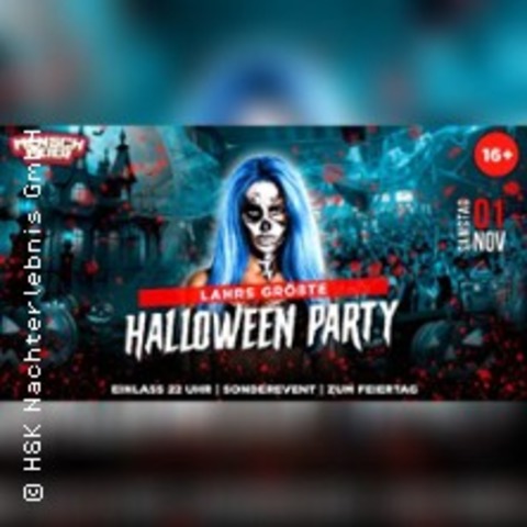 Lahrs grte Halloween Party - Lahr - 01.11.2025 22:00