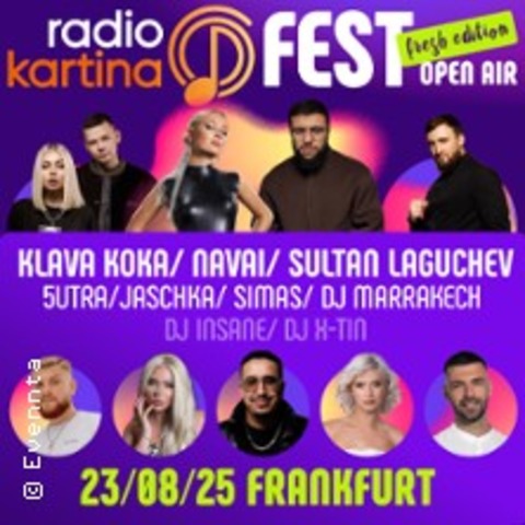 Radio Kartina Fest - Artik & Asti - Frankfurt am Main - 23.08.2025 15:00