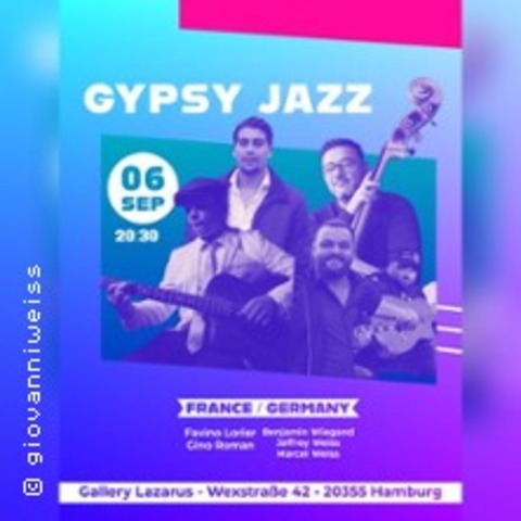 Gypsy Jazz Concert Special - HAMBURG - 06.09.2025 20:00