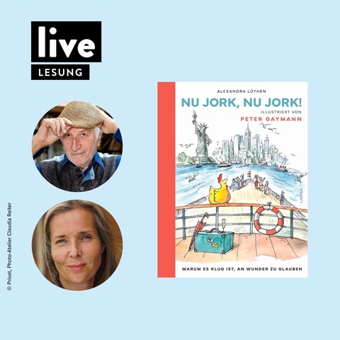 LESUNG: Alexandra Lthen & Peter Gaymann - Nu Jork, Nu Jork! - Berlin - 31.10.2025 20:15