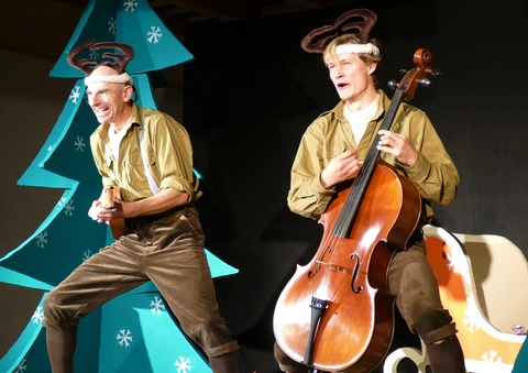 Theater Mr - Alle Jahre wieder - zwei Rentiere singen Weihnachtslieder - Gaggenau - 14.12.2025 16:00
