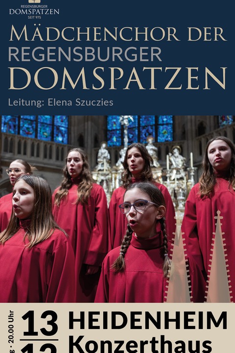 Mdchenchor der Regensburger Domspatzen - Heidenheim - 13.12.2025 20:00