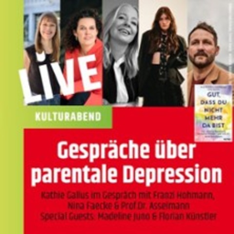 Kulturabend mit Franzi Hohmann - Gesprche ber parentale Depression - BERLIN - 16.09.2025 19:00