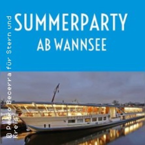 Summer Party auf der Havel ab Wannsee - BERLIN - 08.08.2026 18:30