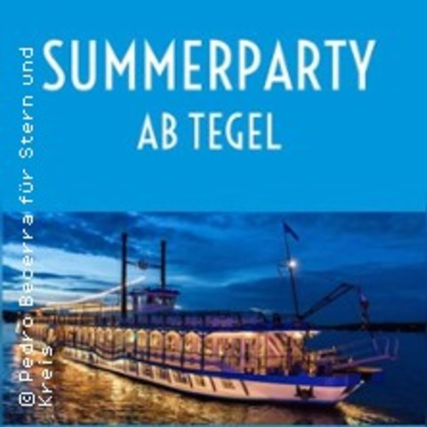 Sommer Party auf der Havel ab Tegel Greenwichpromenade Brcke 2 - BERLIN - 20.06.2026 18:30