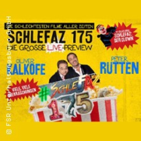 Schlefaz 175 - Die Grosse Live-Preview - mit Oliver Kalkofe & Peter Rtten - KLN - 04.09.2025 19:00