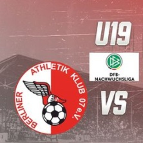 Berliner AK U19 vs. FC Energie Cottbus U19 - BERLIN - 13.09.2025 13:00