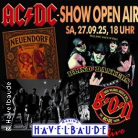 Ac Dc - Show Open Air - HOHEN NEUENDORF - 27.09.2025 17:00