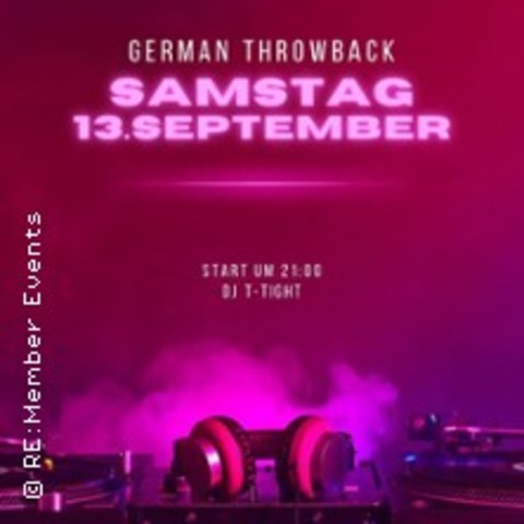 German Throwback - BAD KREUZNACH - 13.09.2025 22:00