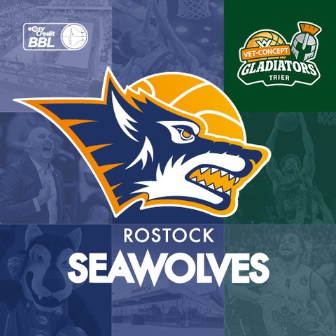 Rostock Seawolves - VET-CONCEPT Gladiators Trier - Rostock - 06.03.2026 20:00