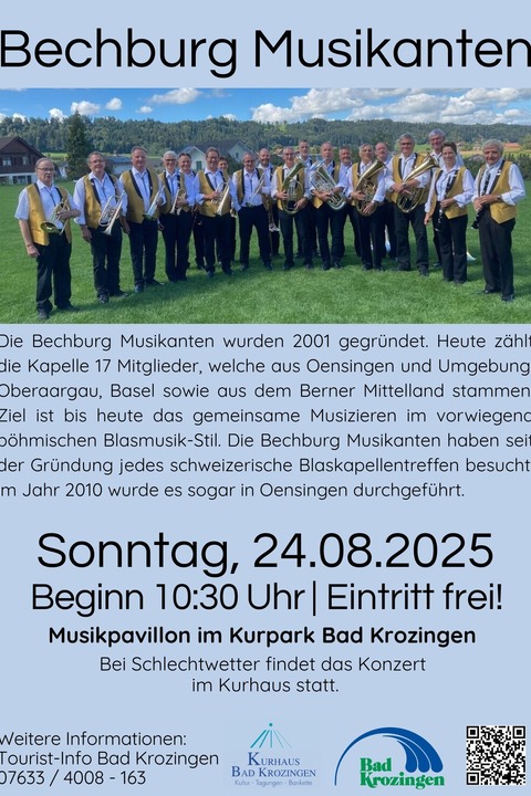 Bechburg Musikanten - Bad Krozingen - 24.08.2025 10:30