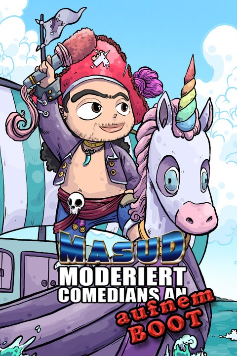 Masud moderiert Comedians an - aufnem Boot - Potsdam - 20.09.2025 19:30